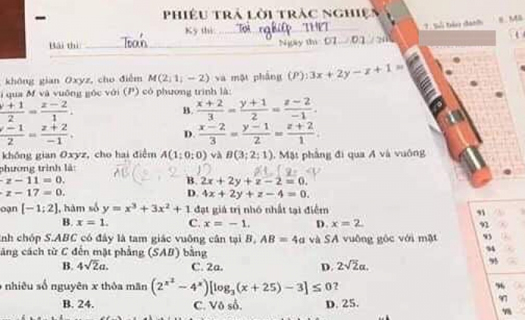 Bộ GD-ĐT nói gì về thông tin nghi lộ đề thi Toán trên mạng xã hội?